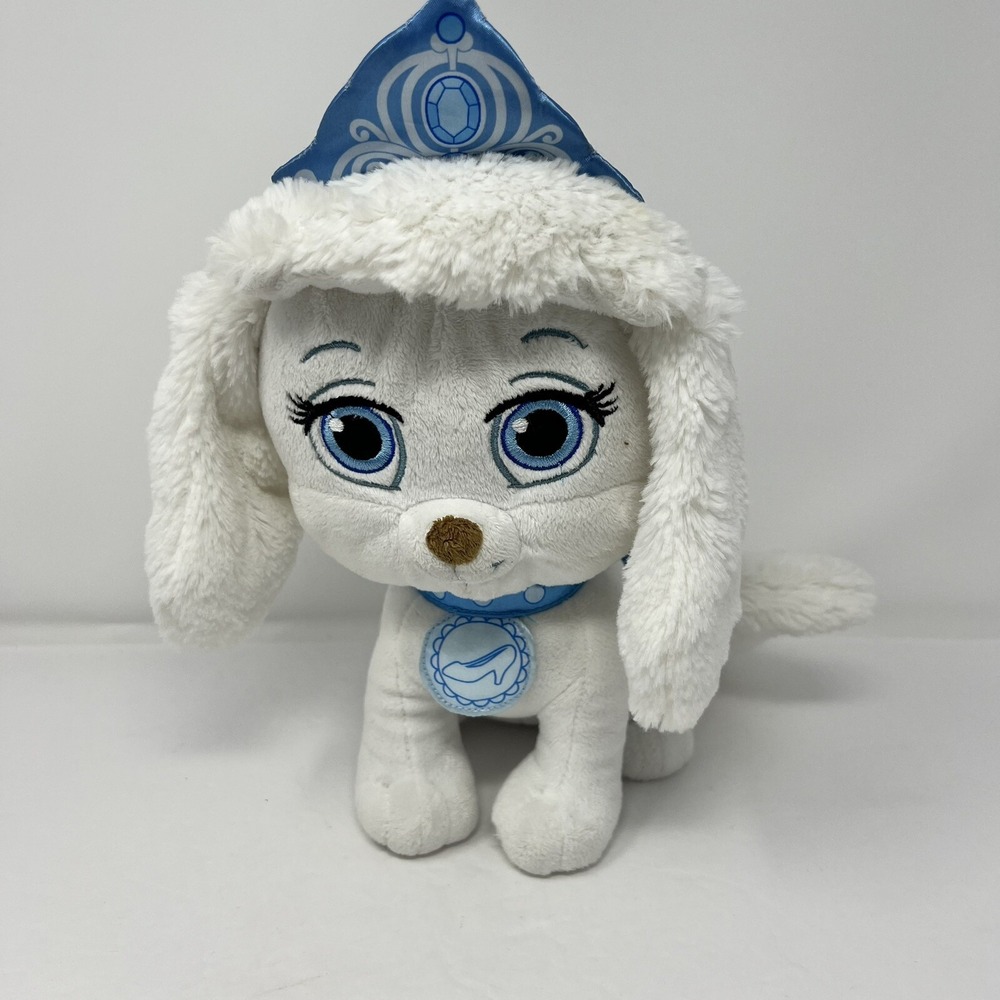 Disney Princess Pumpkin Cinderella Puppy Dog Plush Stuffed Toy Gift Stuffed Dog